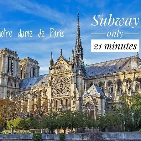Cocon Cosy A 21min De Notre Dame Appartamento Parigi